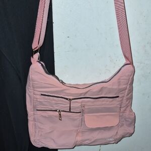 Pink Crossbody Shoulder Bag